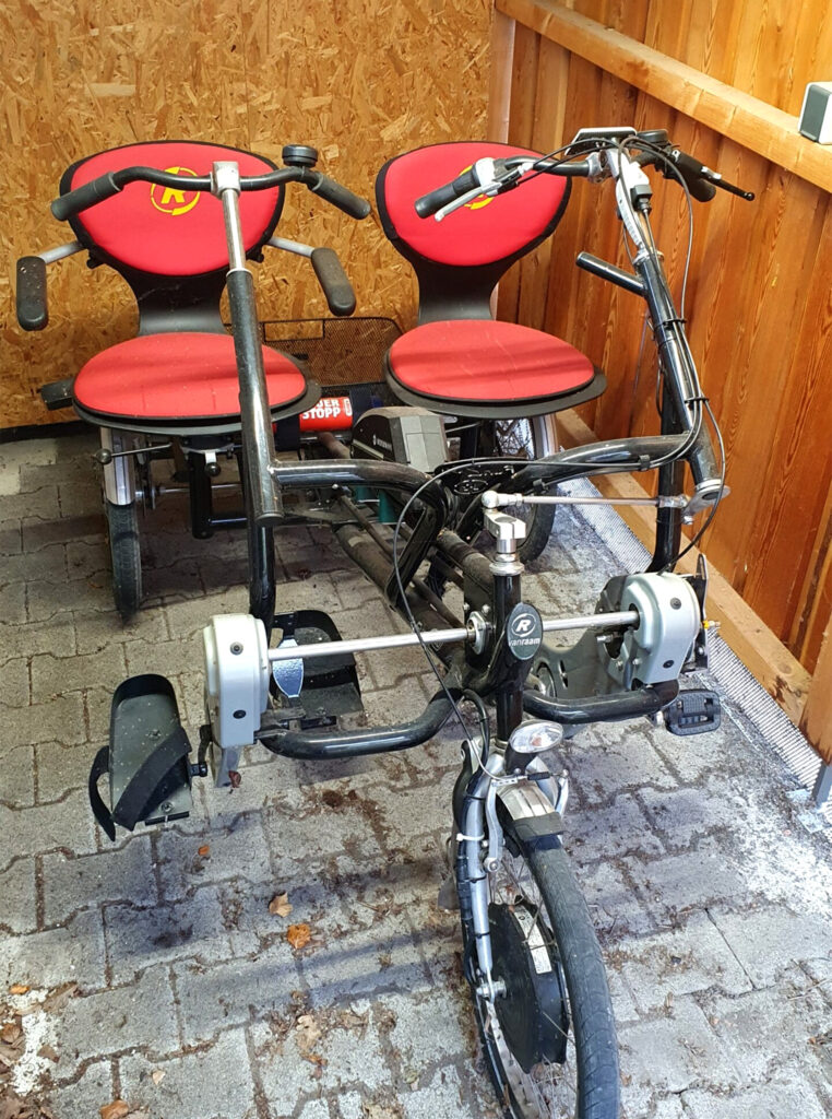 Tandem-Rikscha